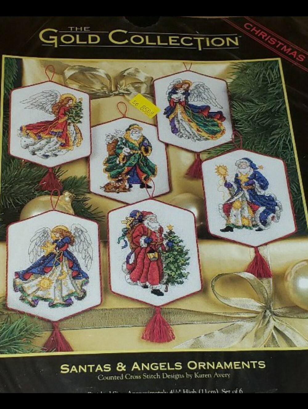 Vintage 1998 Dimensions The Gold Collection Christmas